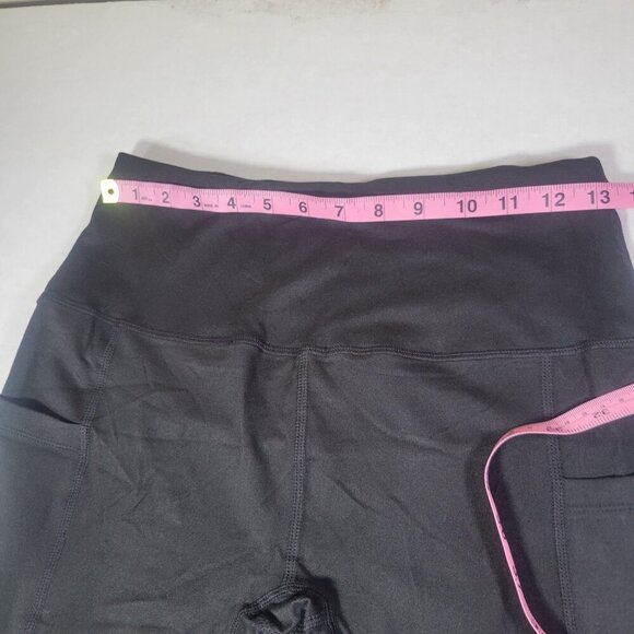 Empetua Black High Waisted Active Control Leggings #41402 Size M - Picture 4 of 7